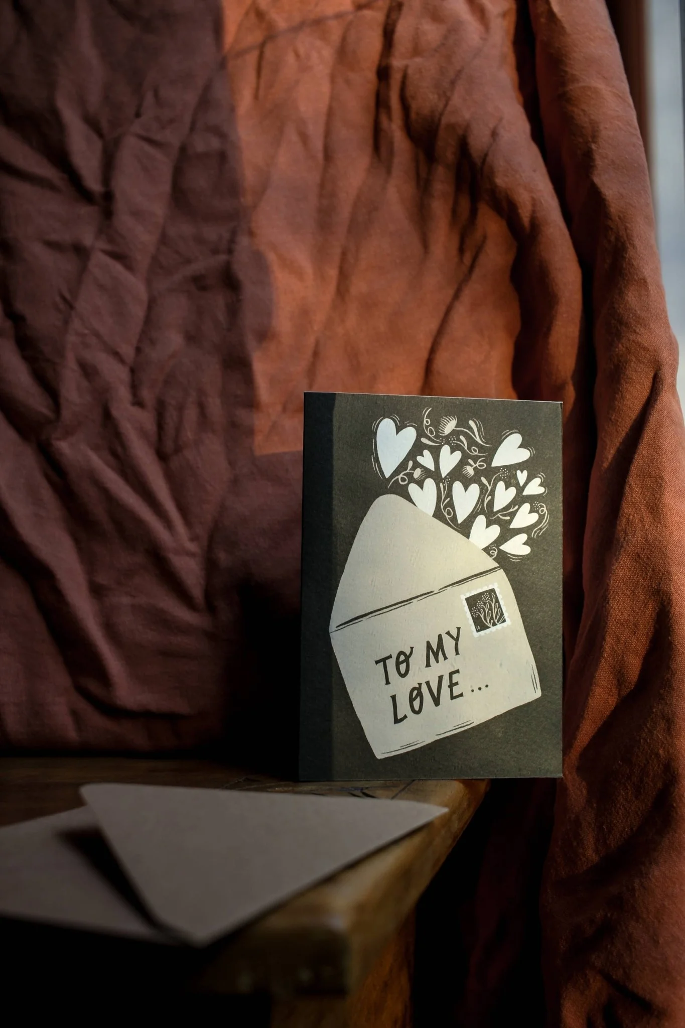 'To My Love' Valentine's Greetings Card - Image 3