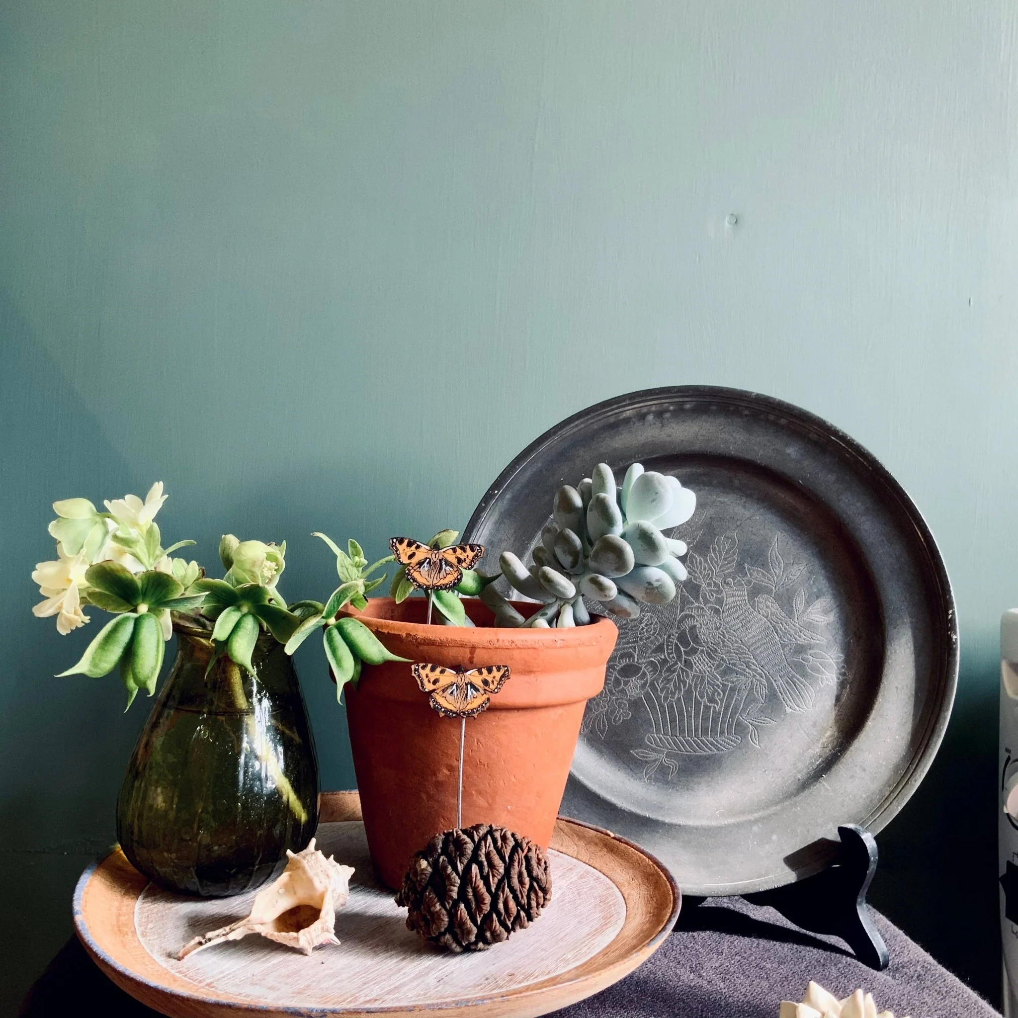 Tortoiseshell Butterfly Plant Pot Companions - Image 4