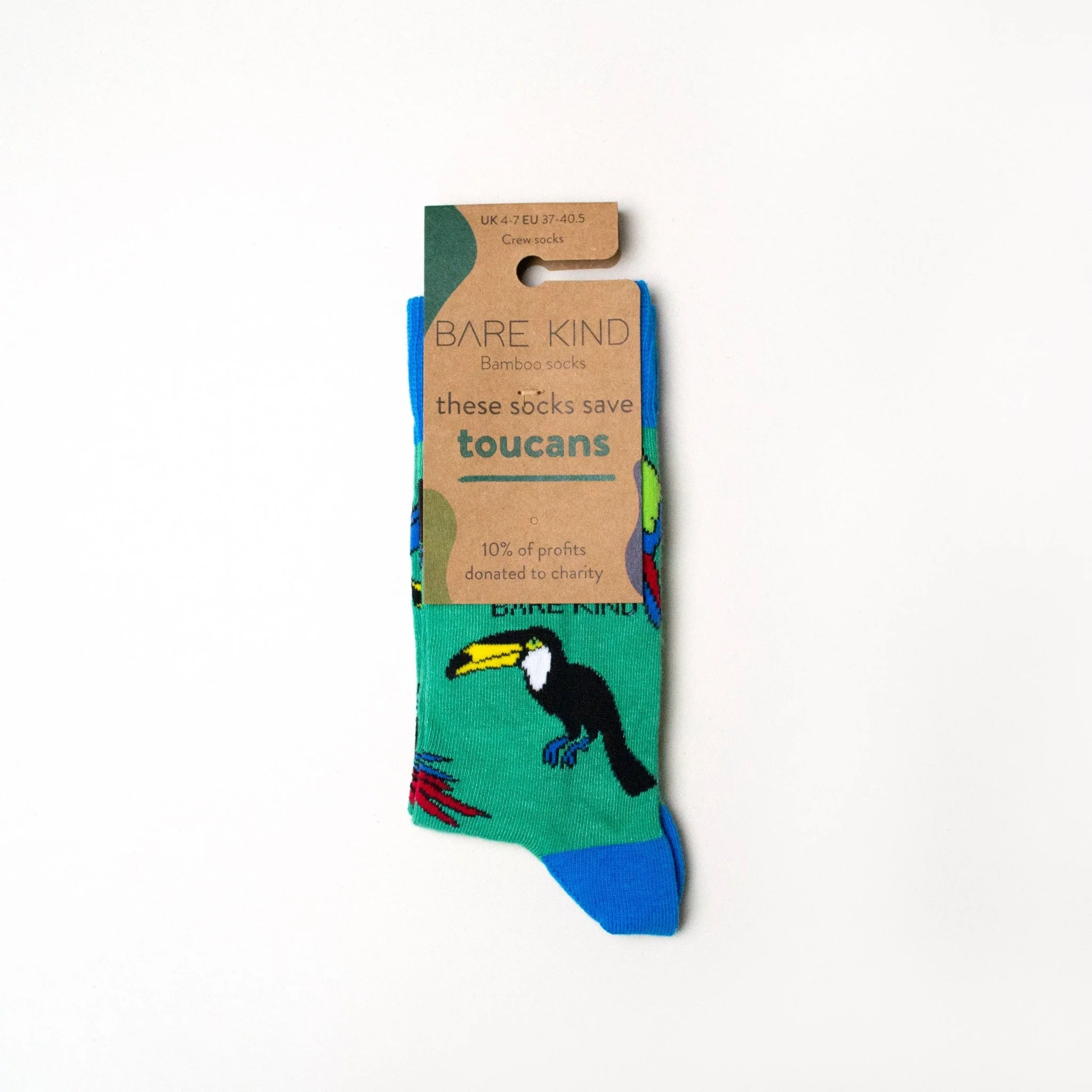 Toucan Bamboo Socks - Image 4