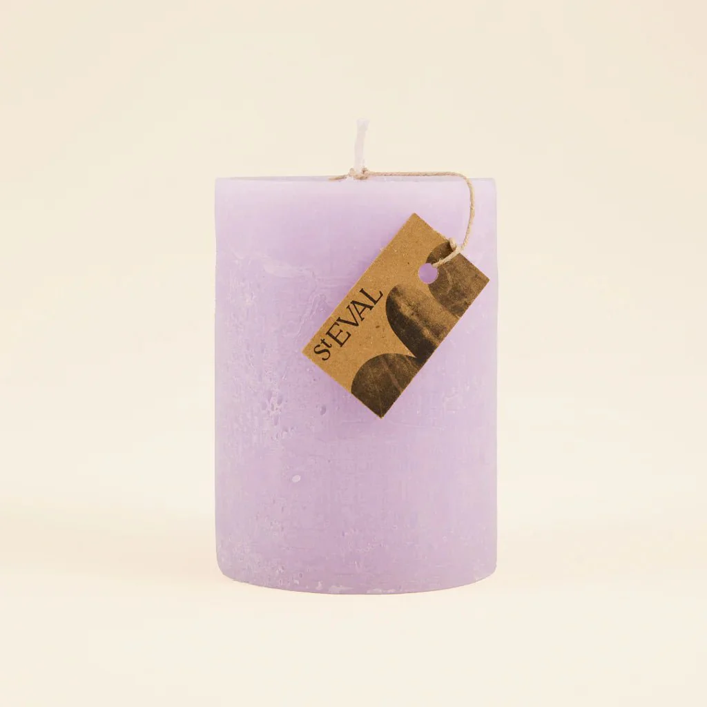 Tranquillity Fragranced Coloured Pillar