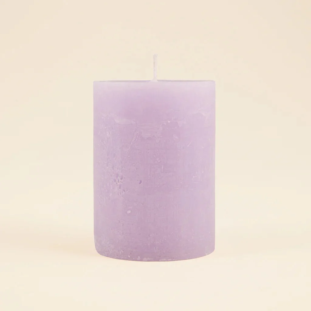 Tranquillity Fragranced Coloured Pillar - Image 4