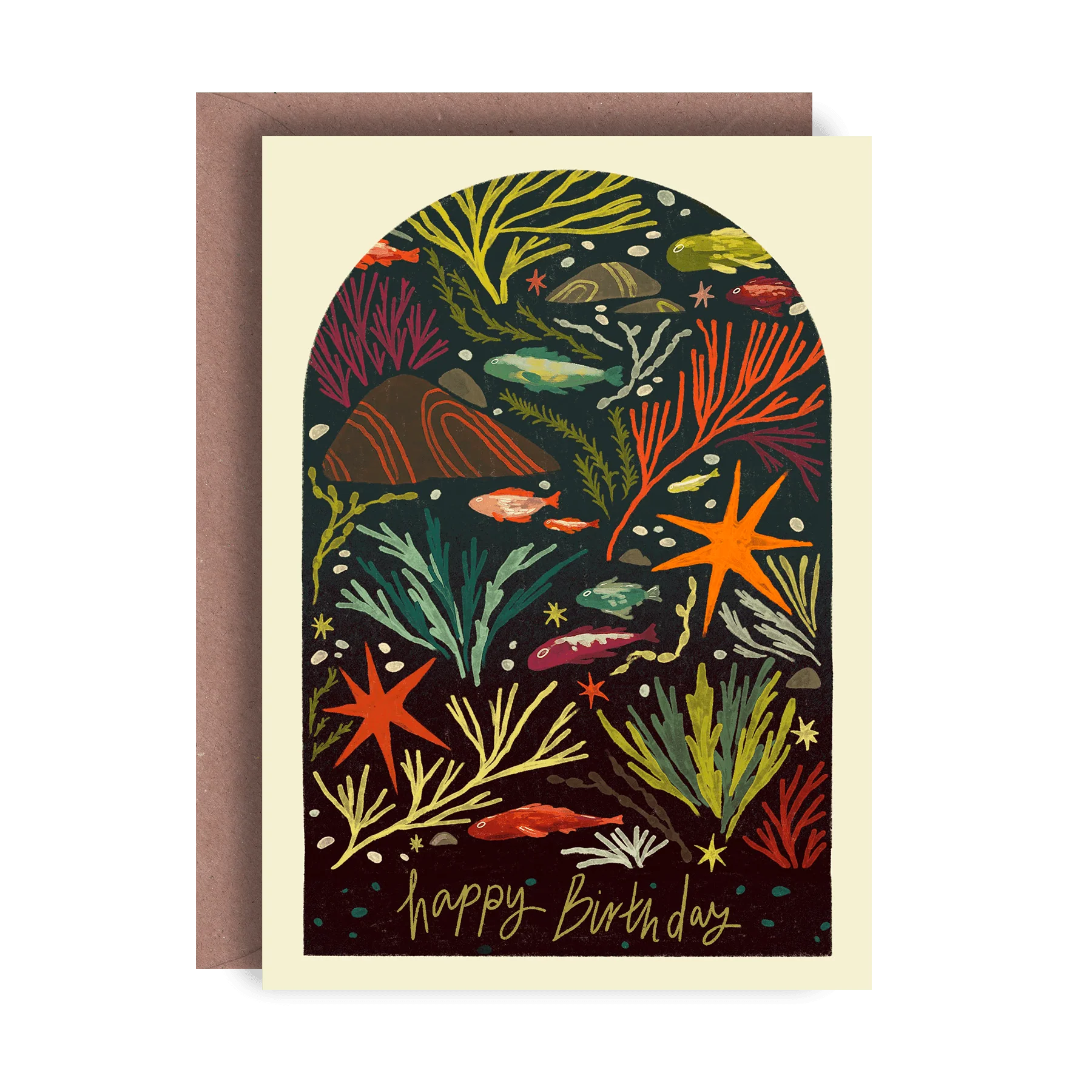 Under the Sea Birthday Greetings Card