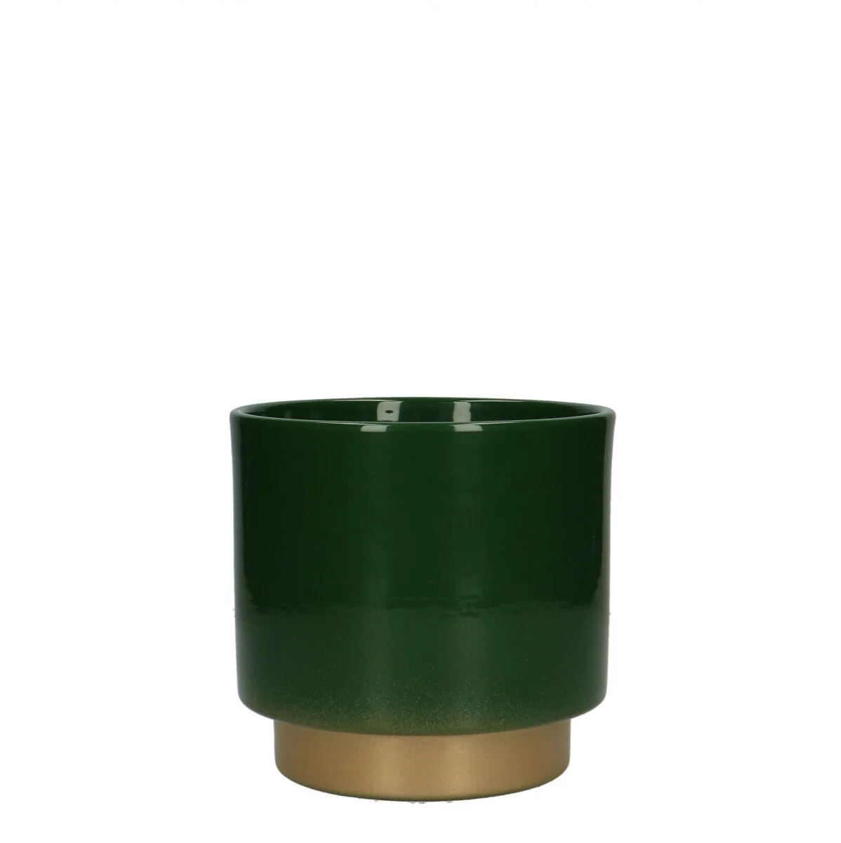 Varedo Ceramic Planter – Forest Green