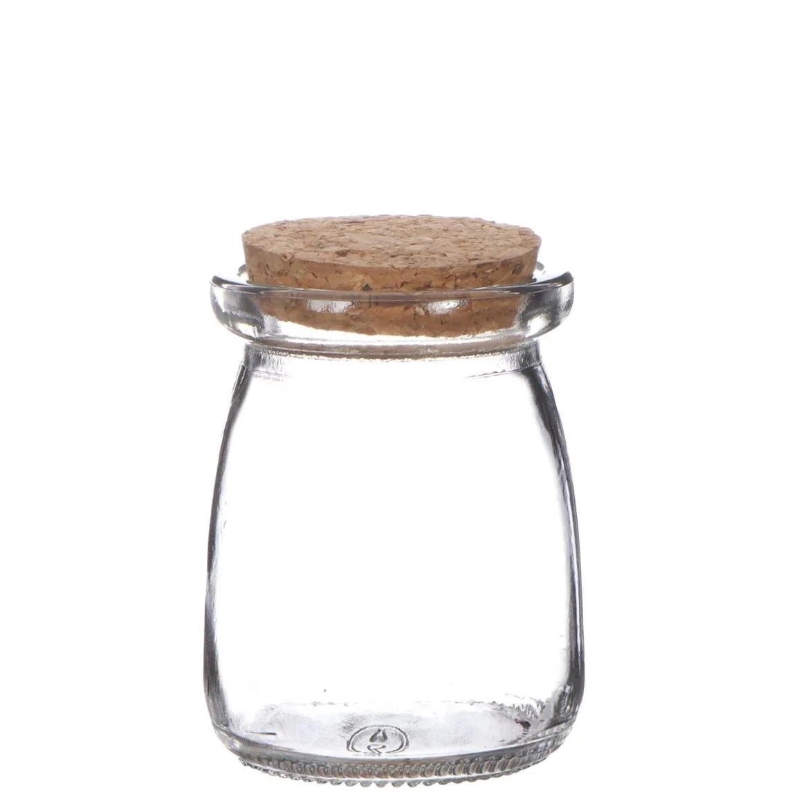 Wide Glass Potion Bottle Pot - Vessel / Vase with Cork Lid [Terrarium Supplies]