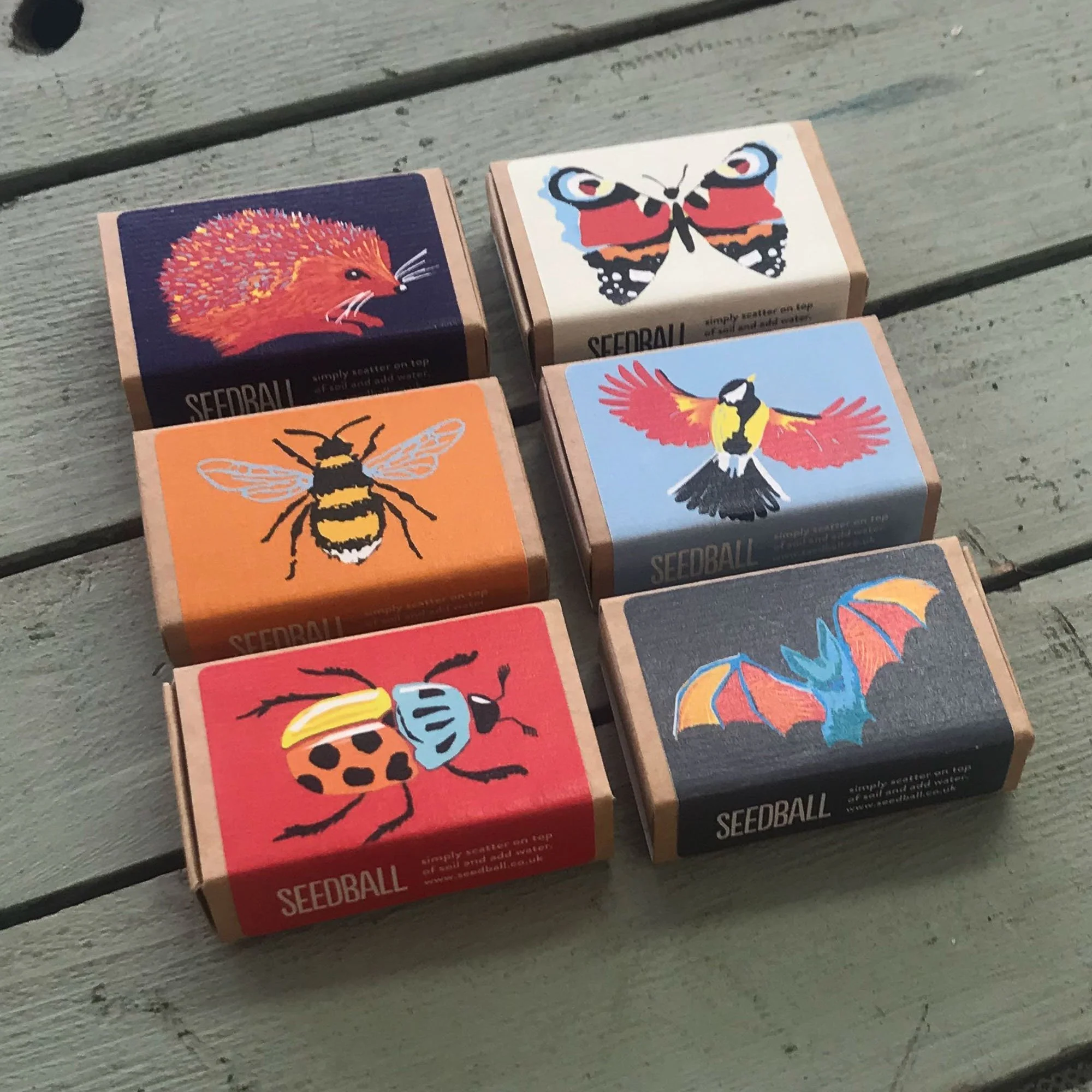 Wildlife Collection Seedball Boxes