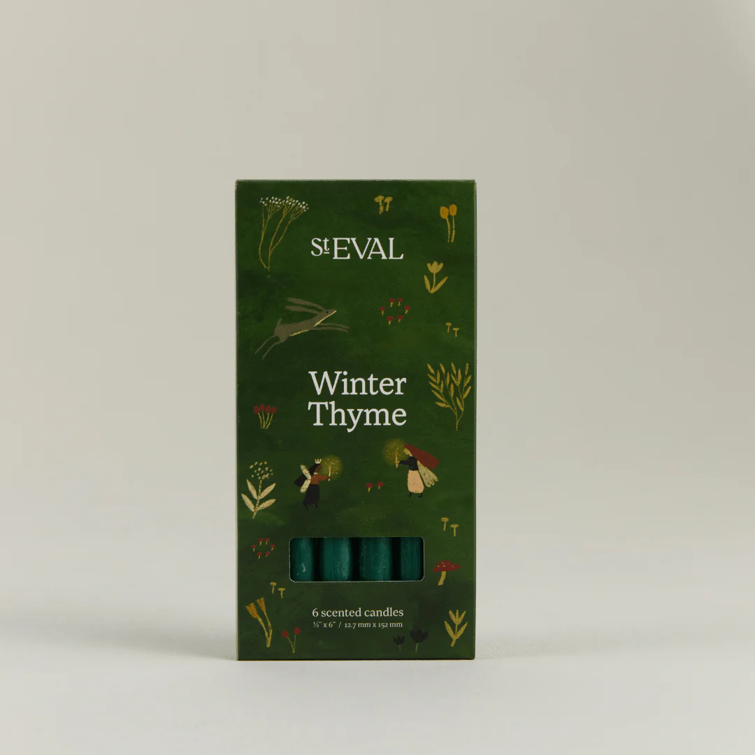 Winter Thyme Mini Fragranced Festive Candles