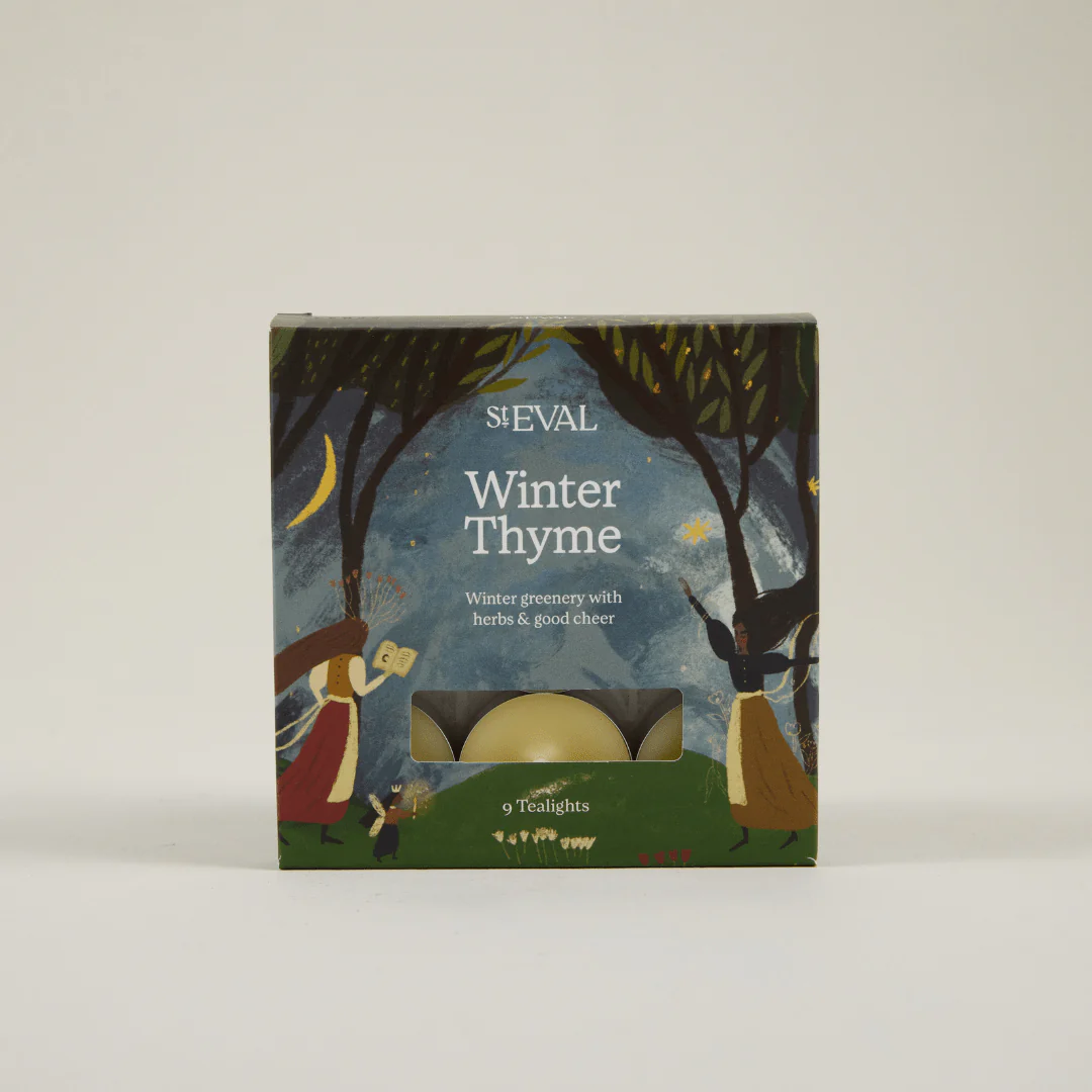 Winter Thyme Scented Christmas Tealights