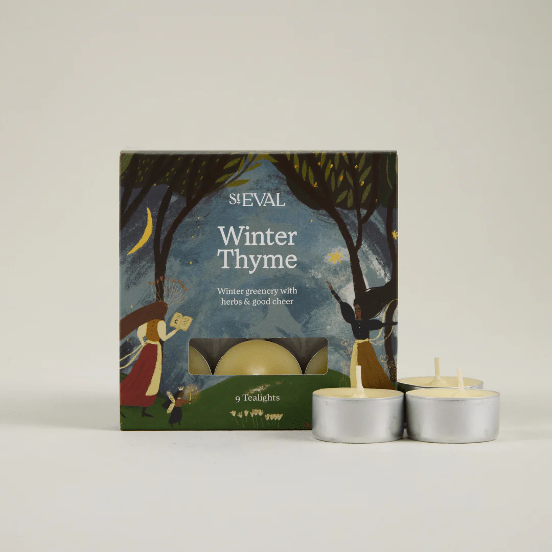 Winter Thyme Scented Christmas Tealights - Image 2