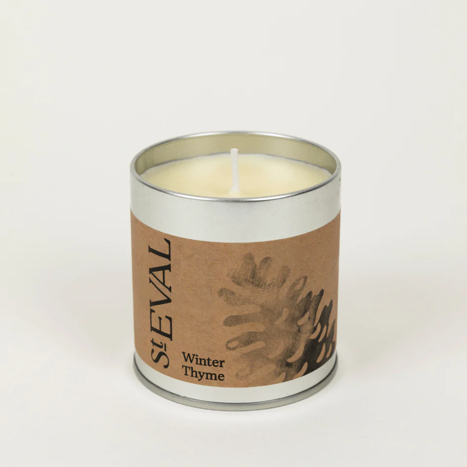 Winter Thyme Scented Tin Candle - Image 3