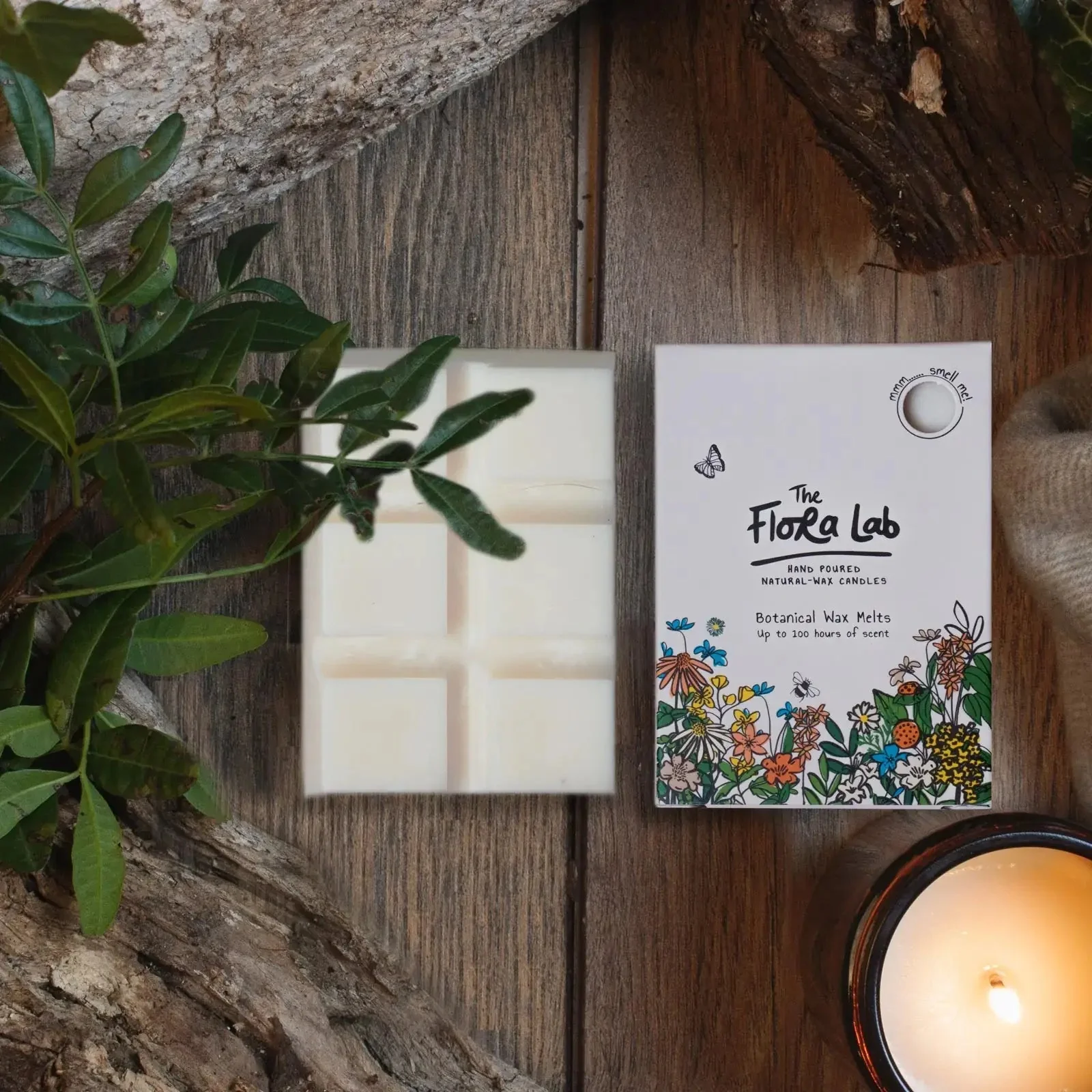 Winter's Night Wax Melt Bar | Birch. Incense. Patchouli - Image 2
