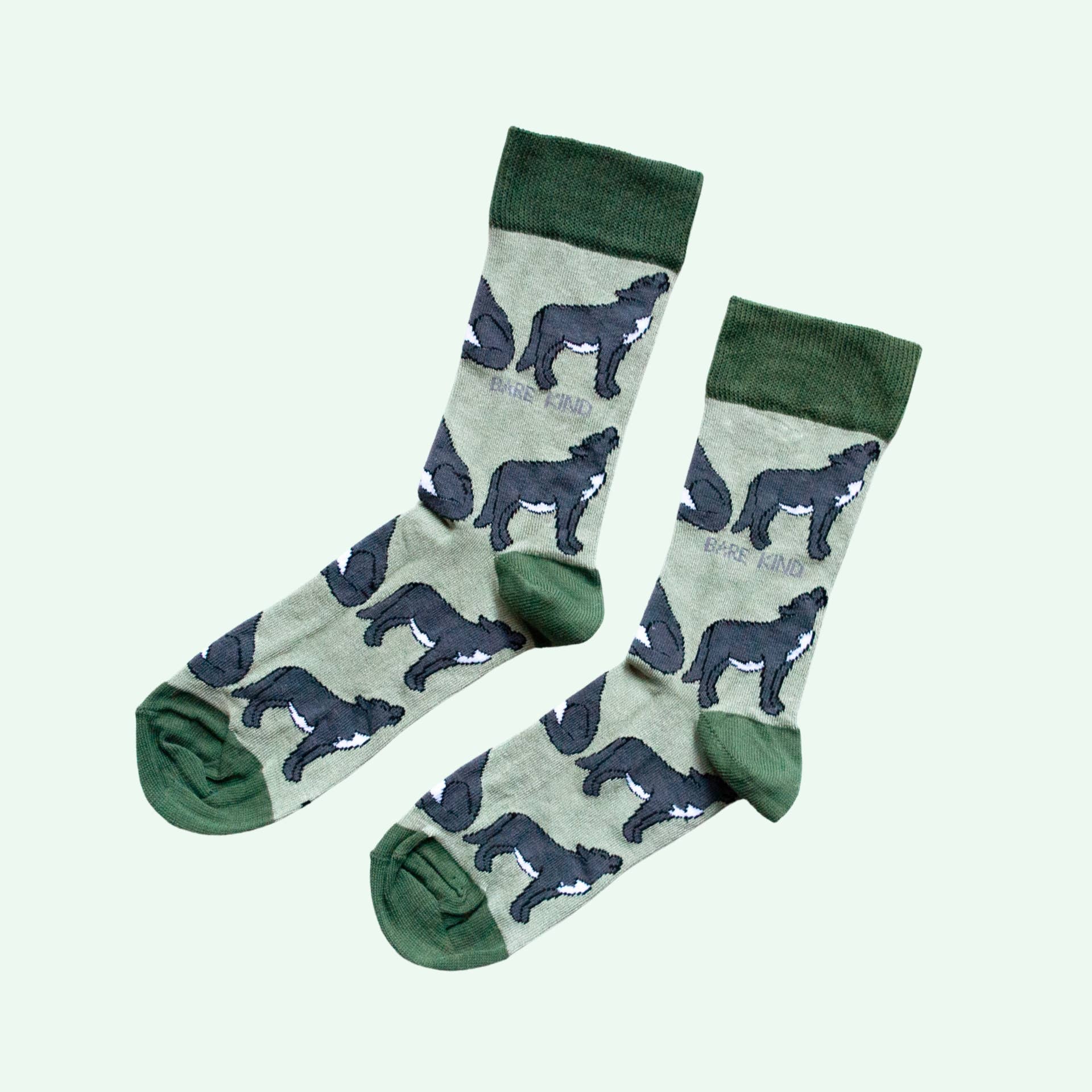 Wolves Bamboo Socks