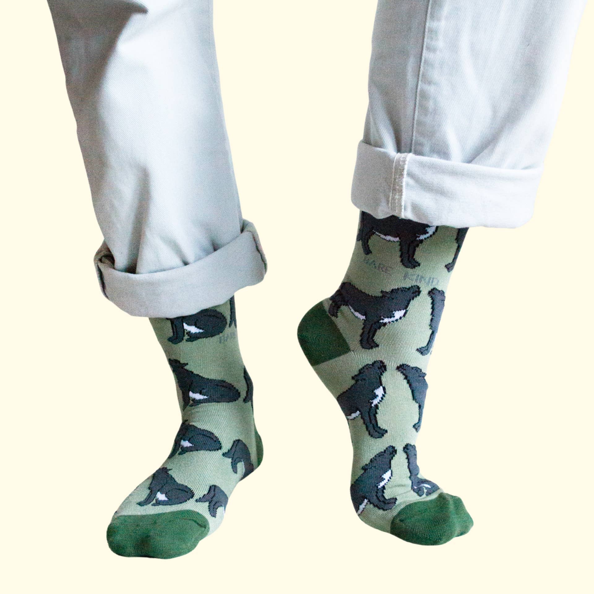 Wolves Bamboo Socks - Image 6