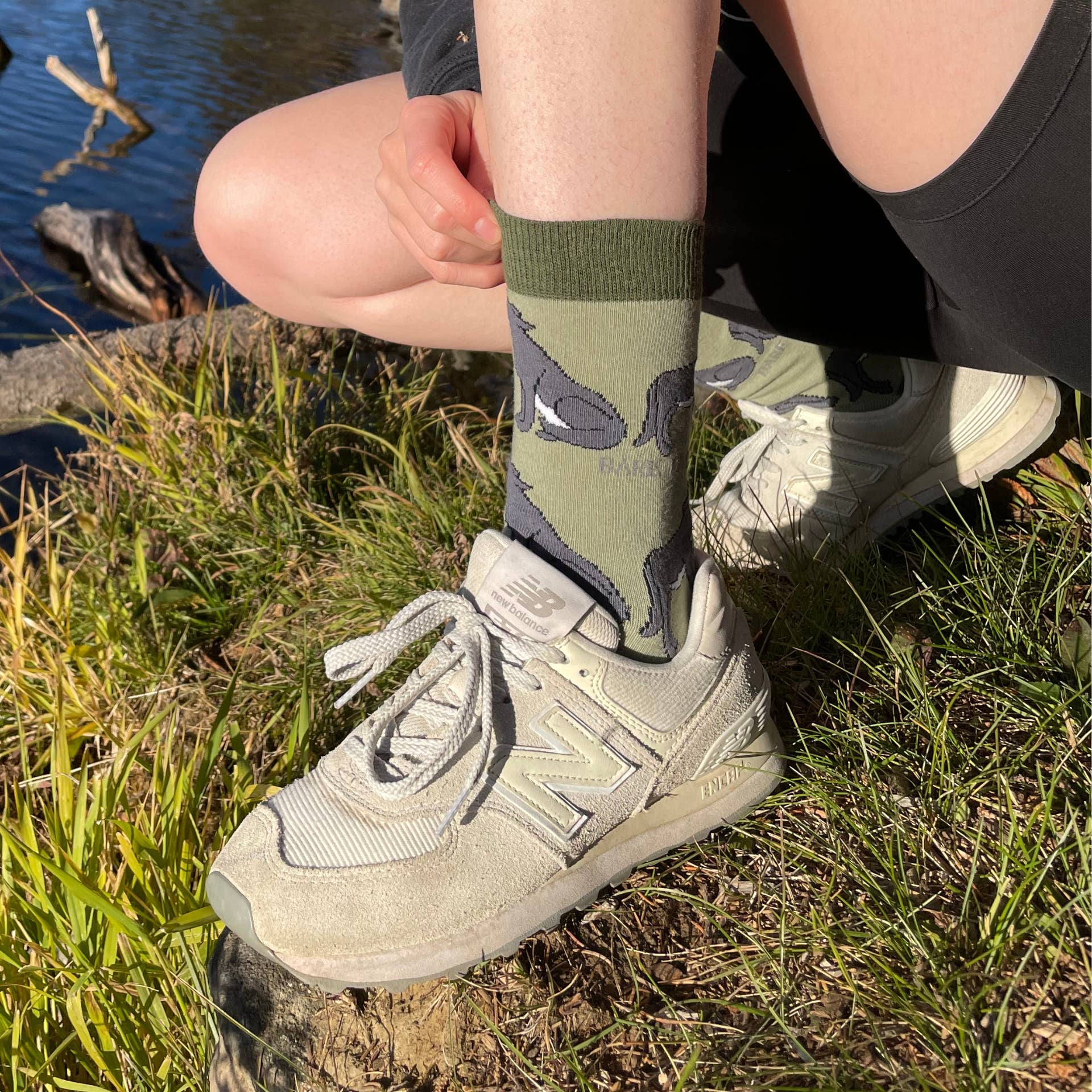 Wolves Bamboo Socks - Image 9