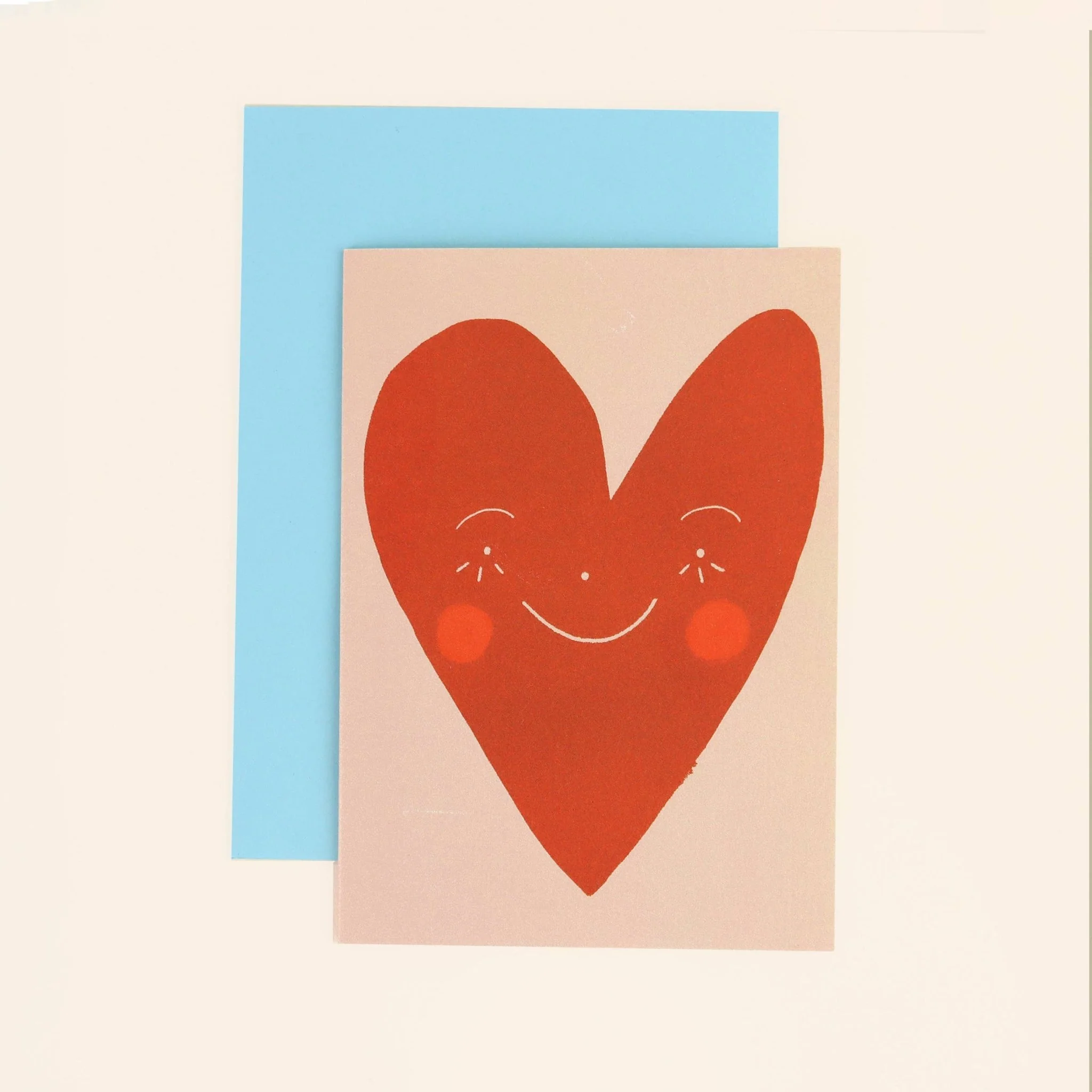 Wonky Heart Love Greetings Card | Anniversary | Valentine's Day