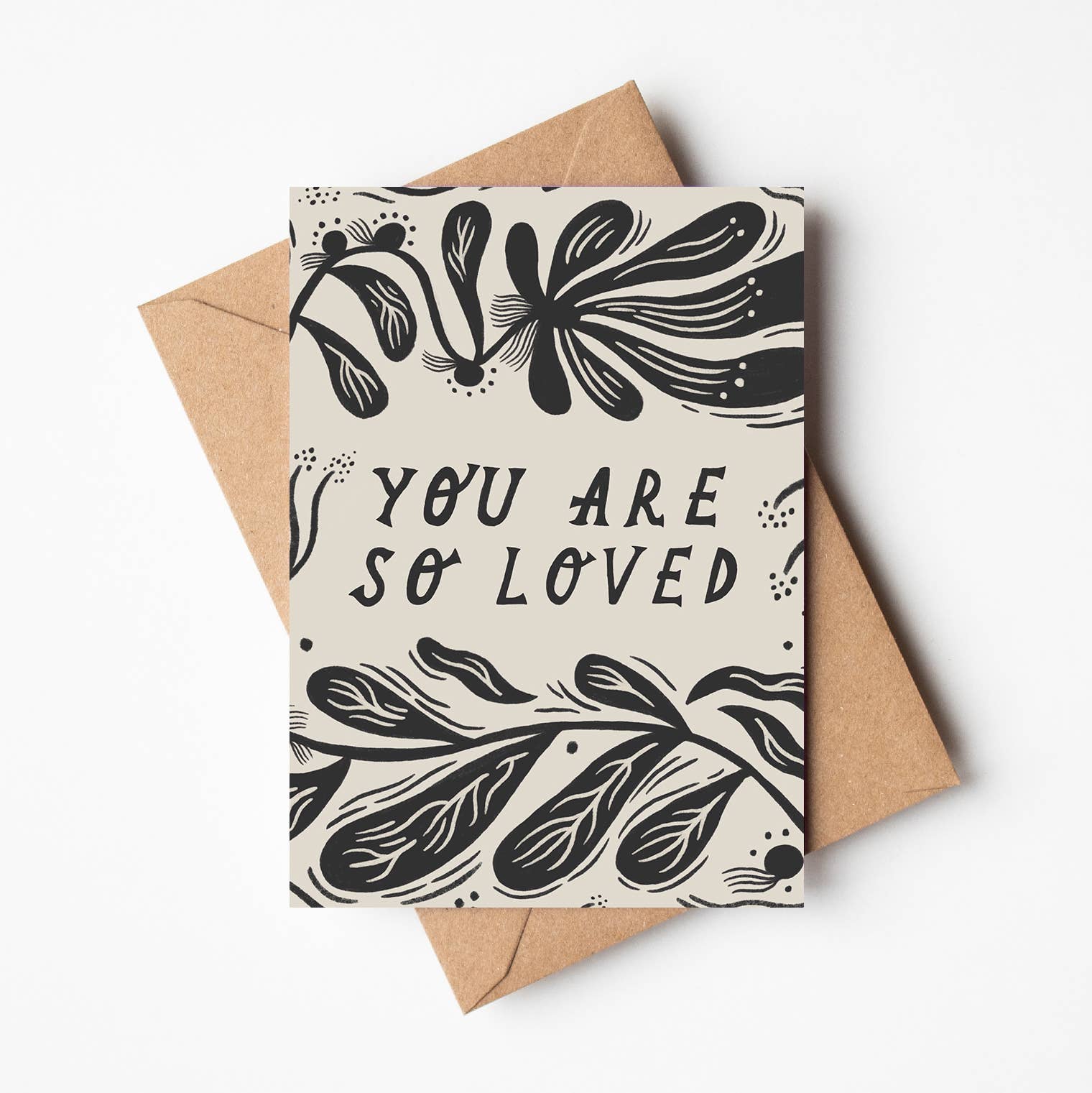 'You Are So Loved' Greetings Card