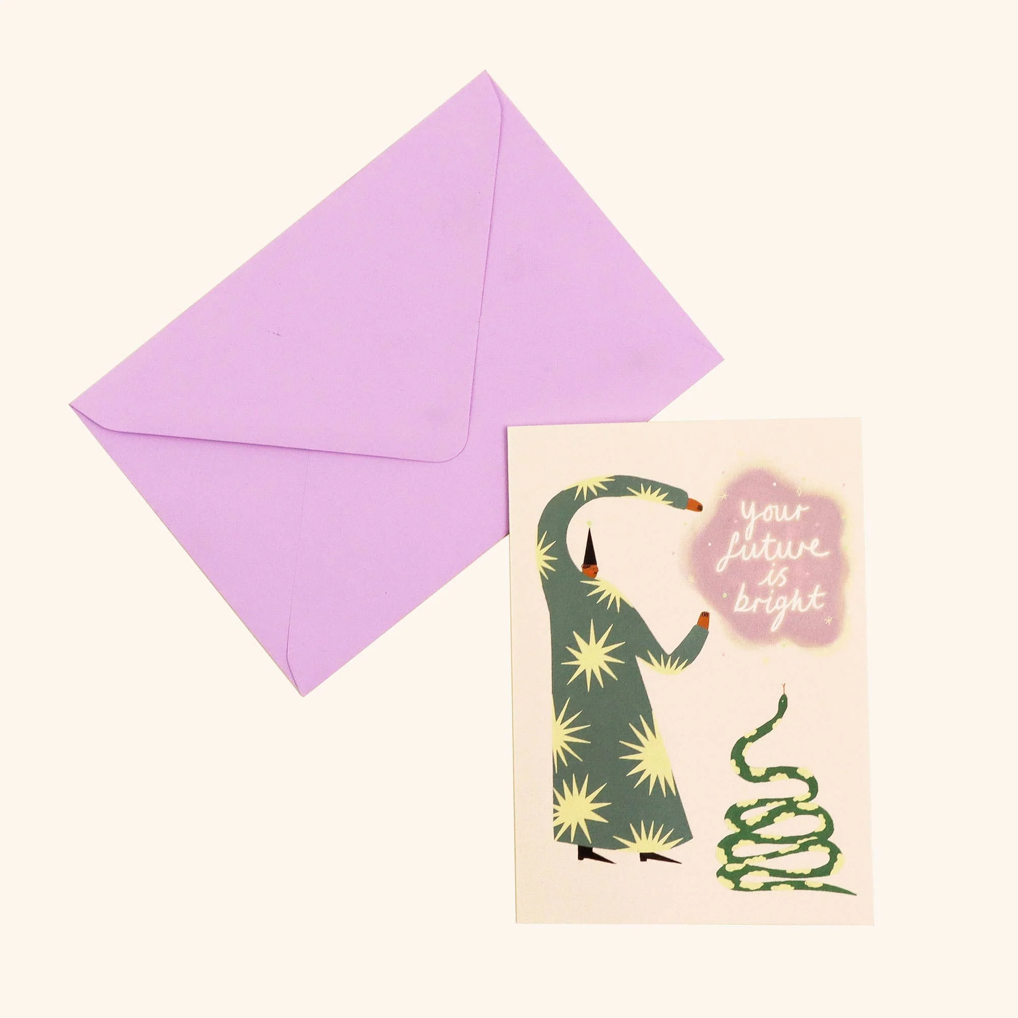 Your Future Is Bright Greetings Card | Graduation | New Job - Image 2