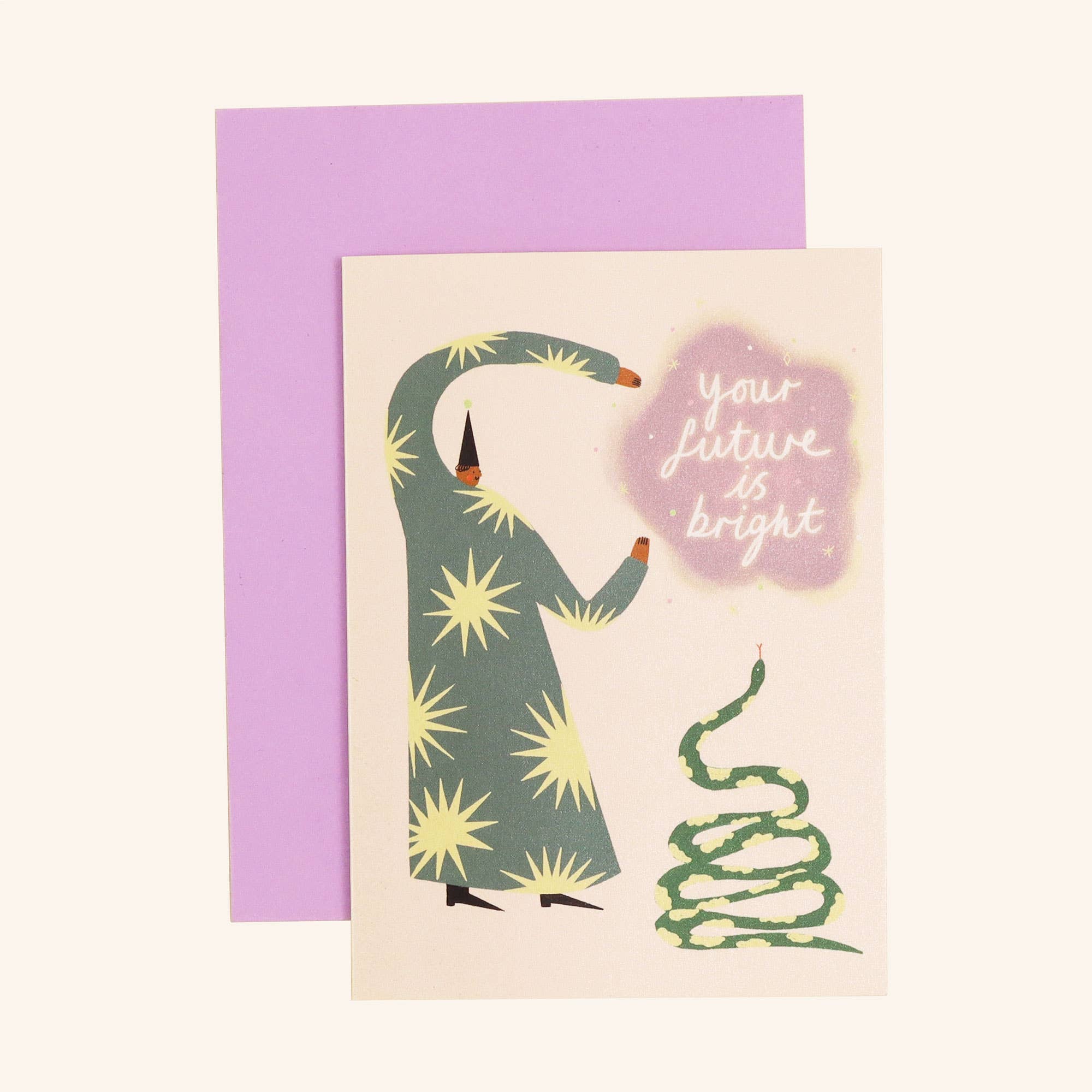 Your Future Is Bright Greetings Card | Graduation | New Job - Image 3